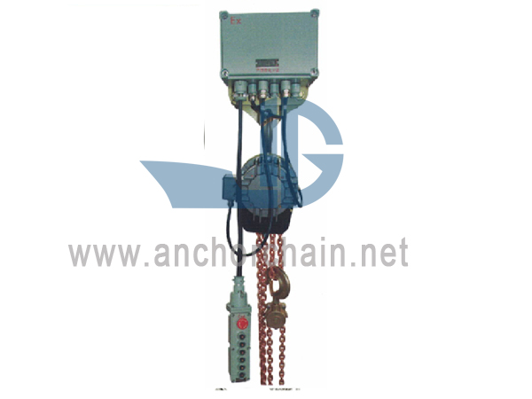 DHBS Tipi İyon Korumalı Elektrikli Zincirli Vinç Patlar (Tipi Çalıştırın)