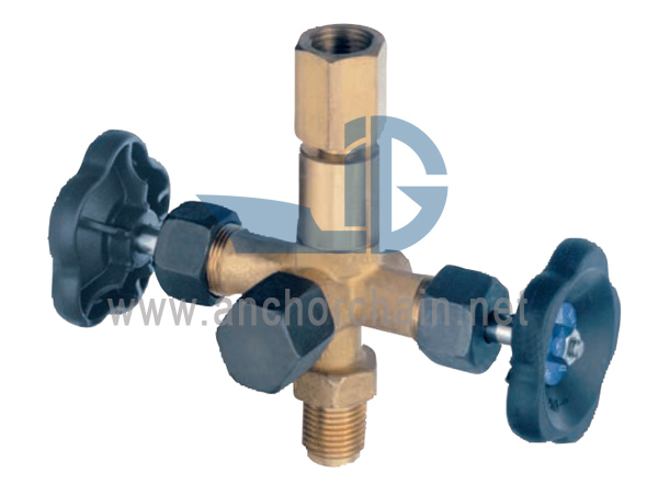 DIN 16272 Basınç Ölçüm Cihazları için Kapatma Vanası Model 91011