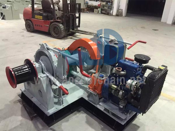 Çift Zincirli Dizel Motor Tahrik Irgatı