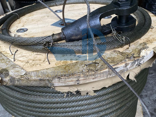 Galvanizli Çelik Halat 6×37+IWRC (6×37+FC)
