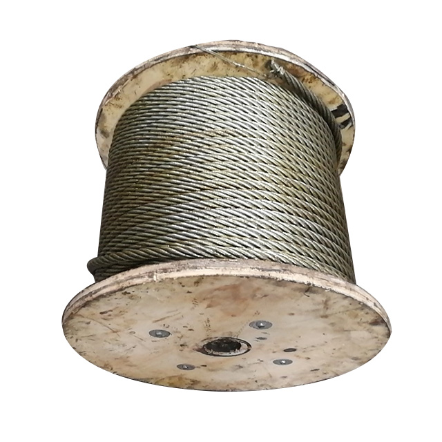 Galvanizli Çelik Halat 6x36WS+IWRC (6x36WS+FC)