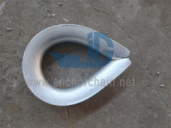 Çıplak Çelik Halat için JIS B 2802 Yüksük A Tipi