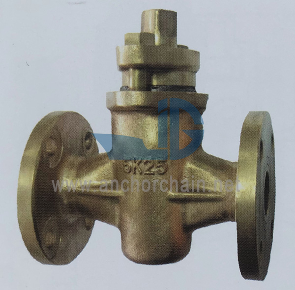 JIS F 7381 Bronz 5K Flanşlı Musluklar