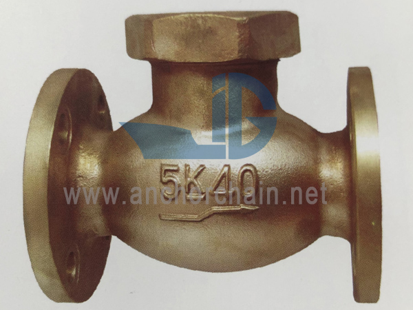 JIS F 7415 Bronz 5K Kaldırma Kontrollü Glob Vanalar Rakorlu Bonnet Tipi