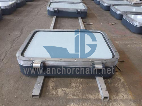 Marine Class A60 Kaynaklı Yanmaz Dikdörtgen Pencere
