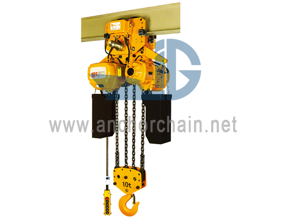 Tip Elektrikli Zincirli Vinç (10T) Çalıştırın